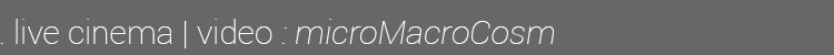 micromacrocosm